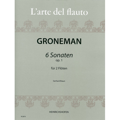 Albertus Groneman Sechs Sonaten