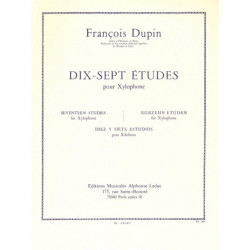 François Dupin 17 Etudes