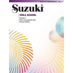 SUZUKI Viola School Vol.3 - Accompagnement Piano