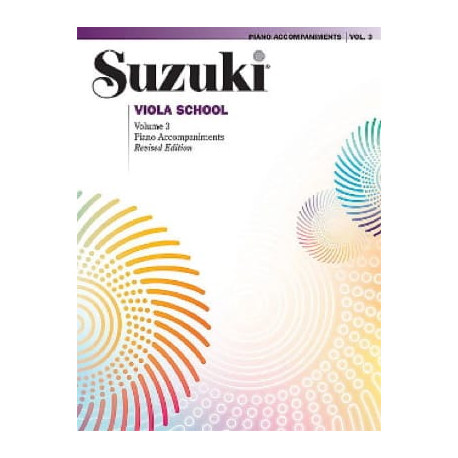 SUZUKI Viola School Vol.3 - Accompagnement Piano
