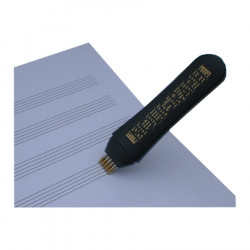 Traceur de portées musicales : Noligraph Ecriture