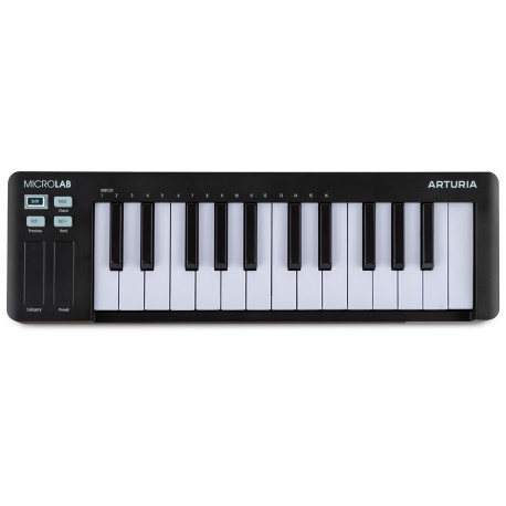 ARTURIA CLAVIER MAITRE MICROLAB NOIR