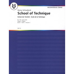 Henry Schradieck Ecole de la Technique Volume 1 - Alto