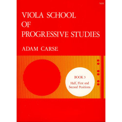 Adam Carse Viola School Of Progressive Studies Volume 3