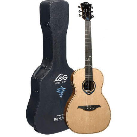 LAG HyVibe 30 Smart Guitar Michel Haumont Parlor Signature