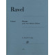 RAVEL Pavane pour une Infante Défunte - Piano