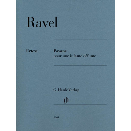 RAVEL Pavane pour une Infante Défunte - Piano