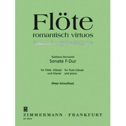 DONIZETTI Sonate F-Dur - Flöte Oboe u. Klavier