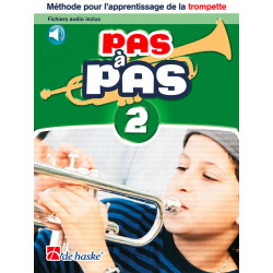 KASTELEIN PAS A PAS TROMPETTE 2 METHODE+CD