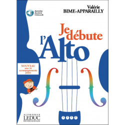 Valérie Bime-Apparailly -Je débute l'Alto - Méthode Instrumentale (ALTO)