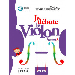 Valérie Bime-Apparailly Je débute l'Alto - Volume 2 Avec CD.