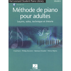 HAL LEONARD Methode de Piano pour Adultes Volume 2