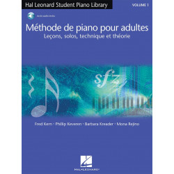 HAL LEONARD Methode de Piano pour Adultes Volume 1
