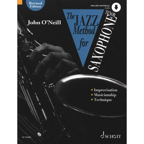 METHODE JAZZ SAX en Français Soprano / Ténor JOHN O'NEILL CD