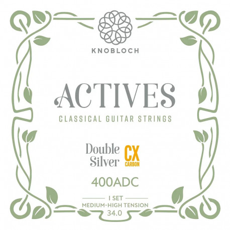 Knobloch Strings ACTIVES Double Silver Carbon 400ADC