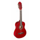 Guitare classique 1/4 rouge avec table en tilleul STAGG ENFANT