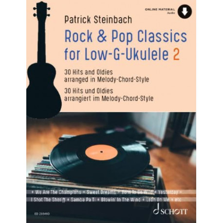 Patrick Steinbach Rock & pop Classics for Low-G-Ukulele 2