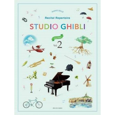 Studio Ghibli Recital Repertoire 2 Easy Piano