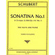 Franz Schubert Sonata No. 1 in D minor, D. 384, (Op. 137, No. 1)