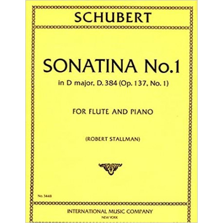 Franz Schubert Sonata No. 1 in D minor, D. 384, (Op. 137, No. 1)