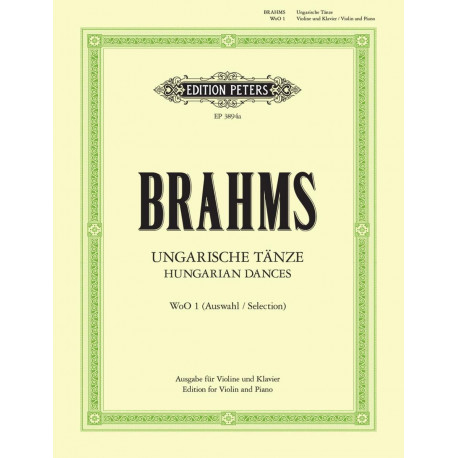BRAHMS Ungarische Tänze WoO 1
