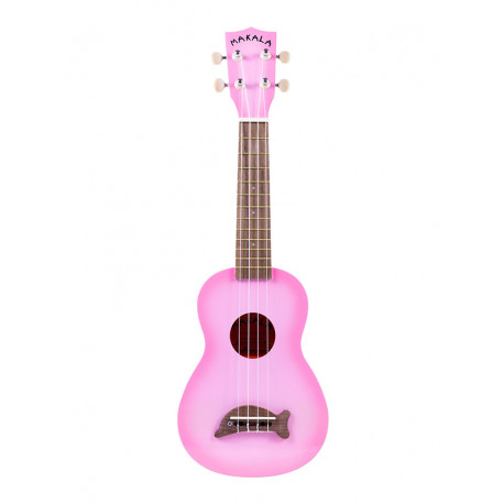 KALA MAKALA UKULELE SOPRANO DOLPHIN PINK BURST