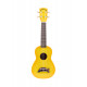 KALA MAKALA UKULELE SOPRANO DOLPHIN YELLO BURST
