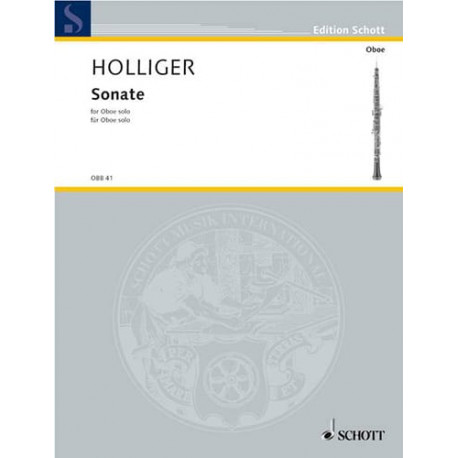 Heinz Holliger Sonate für Oboe solo