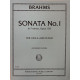 BRAHMS Sonata n° 1 in F minor op. 120