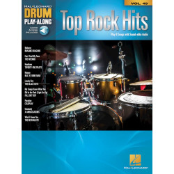 Drum Play-Along Volume 49 - Top Rock Hits