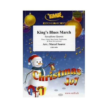 King's Blues March pour 4 saxophones