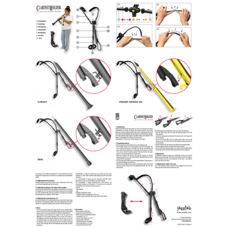 Jazzlab Clarinet Holder M