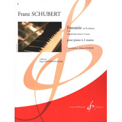 SCHUBERT Fantaisie en fa mineur D 940 opus 103 2 Mains