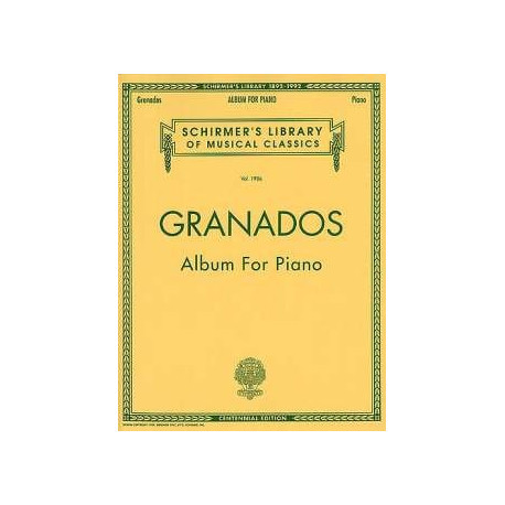 GRANADOS Album For Piano