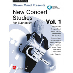 New Concert Studies Volume 1 Sol Avec audio en ligne. Collection Steven Mead