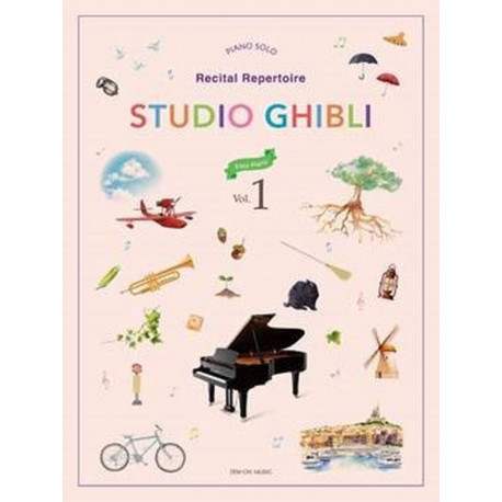 Studio Ghibli Recital Repertoire 1 Easy Piano