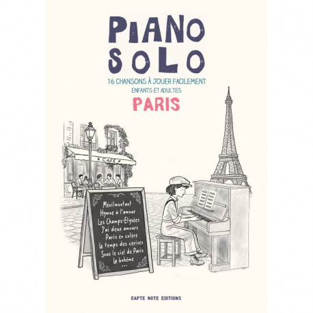 Partition PIANO SOLO PARIS