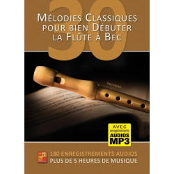 30 mélodies classiques flute a bec