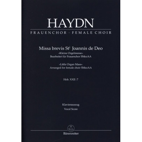 HAYDN Missa brevis Sancti Joannis de Deo