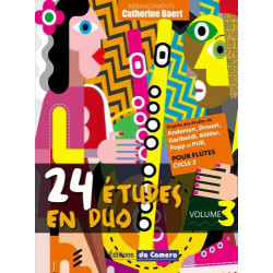 Catherine BAERT 24 Etudes en Duo Vol.3
