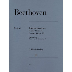 BEETHOVEN Trios avec Clarinette en Sib Maj. op. 11 et Mib Maj. op. 38