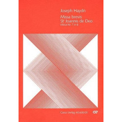 HAYDN Missa brevis Sancti Joannis de Deo - Partitur