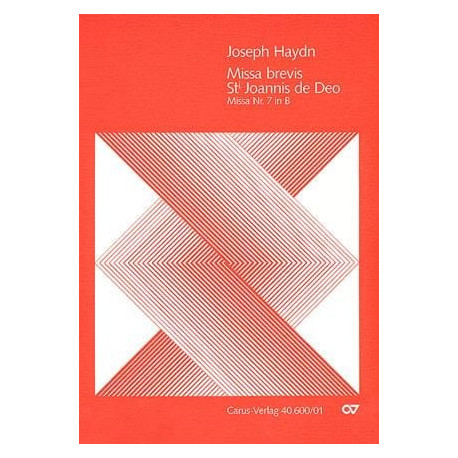 HAYDN Missa brevis Sancti Joannis de Deo - Partitur
