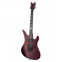 SCHECTER SYNYSTER GATES STANDARD PLUS FLOYD ROSE TRANS DEEP RED