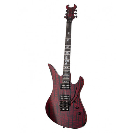 SCHECTER SYNYSTER GATES STANDARD PLUS FLOYD ROSE TRANS DEEP RED
