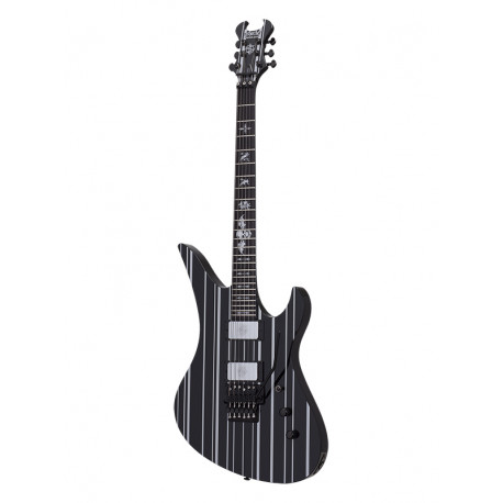 SCHECTER SYNYSTER GATES CUSTOM FLOYD BLACK SILVER