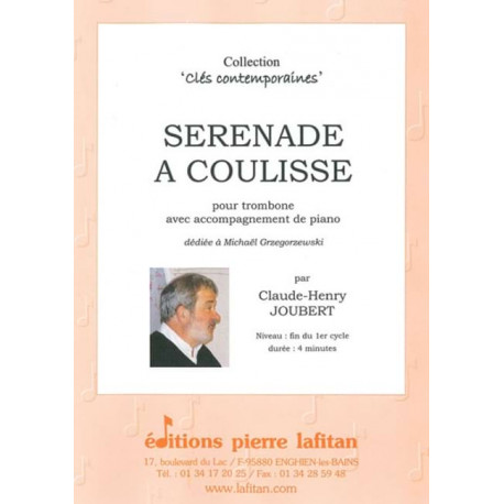 Claude-Henry Joubert Sérénade à Coulisse