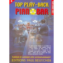 Top Play-Back Piano Bar Volume 3 AVEC CD.