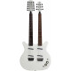 DANELECTRO DOUBLE NECK 6 12 WHITE PEARL