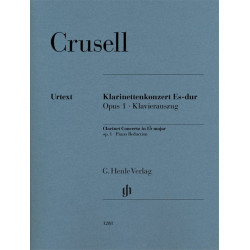 Bernhard Henrik Crusell Concerto en Mib Majeur, op. 1 - Clarinette et piano